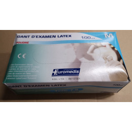 Gants plastique par paire